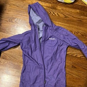 Girls Columbia rain jacket
